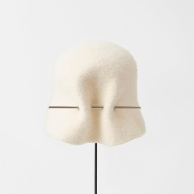 Mature Ha MRW-CAS23WH bell hat stainless steel stick - cashmere