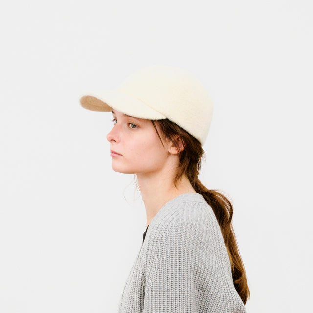 Mature Ha MRW-WLS09WH cap - welsh wool