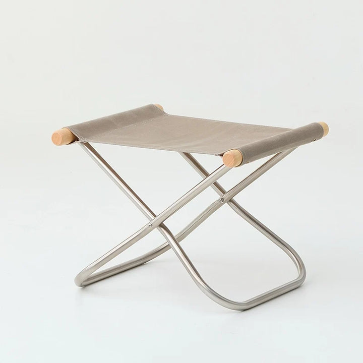 NychairX Ottoman Pebblw Grey - Oil Finish
