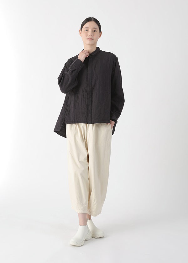 Plantation Marshmallow Gauze Shirt Black