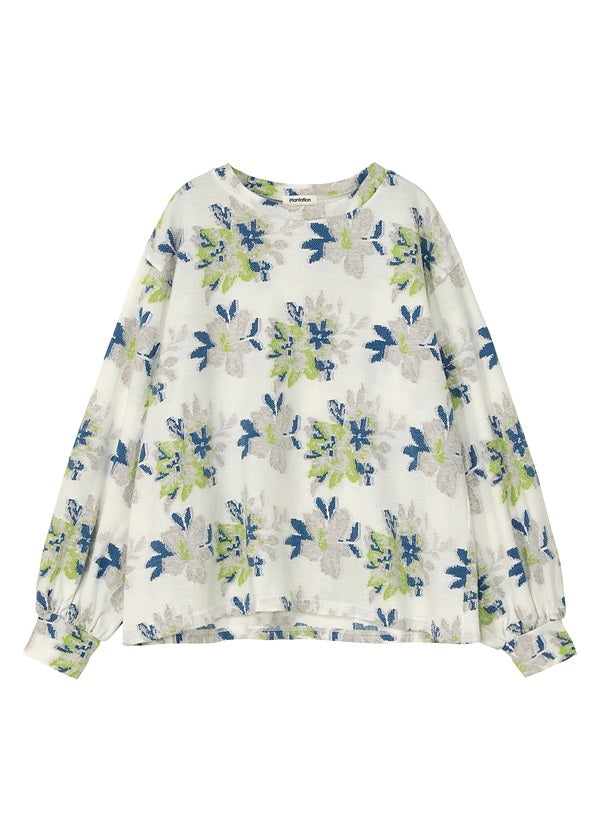 Plantation Flower Pattern Long sleeve