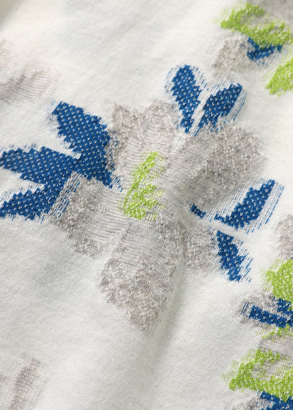 Plantation Flower Pattern Long sleeve