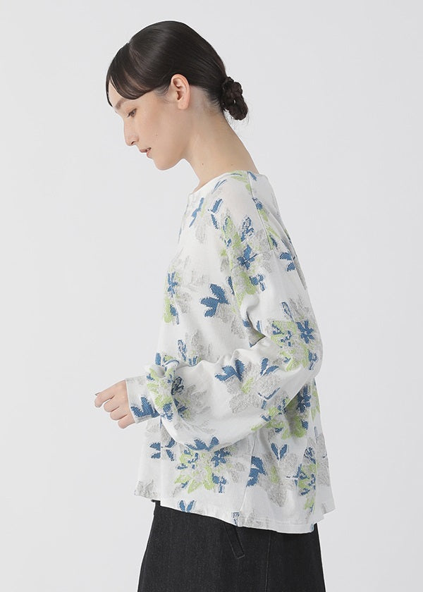 Plantation Flower Pattern Long sleeve