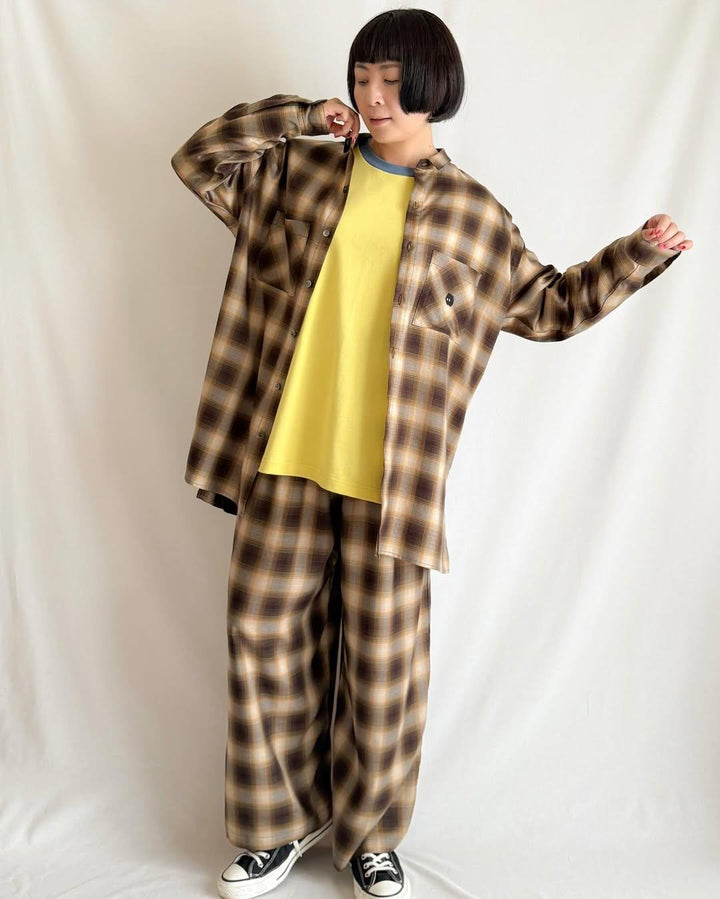 MOJA OMBRE CHECK SHIRT