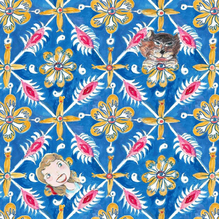 TC Peek A Boo print leggings