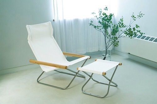NychairX Rocking White Natural