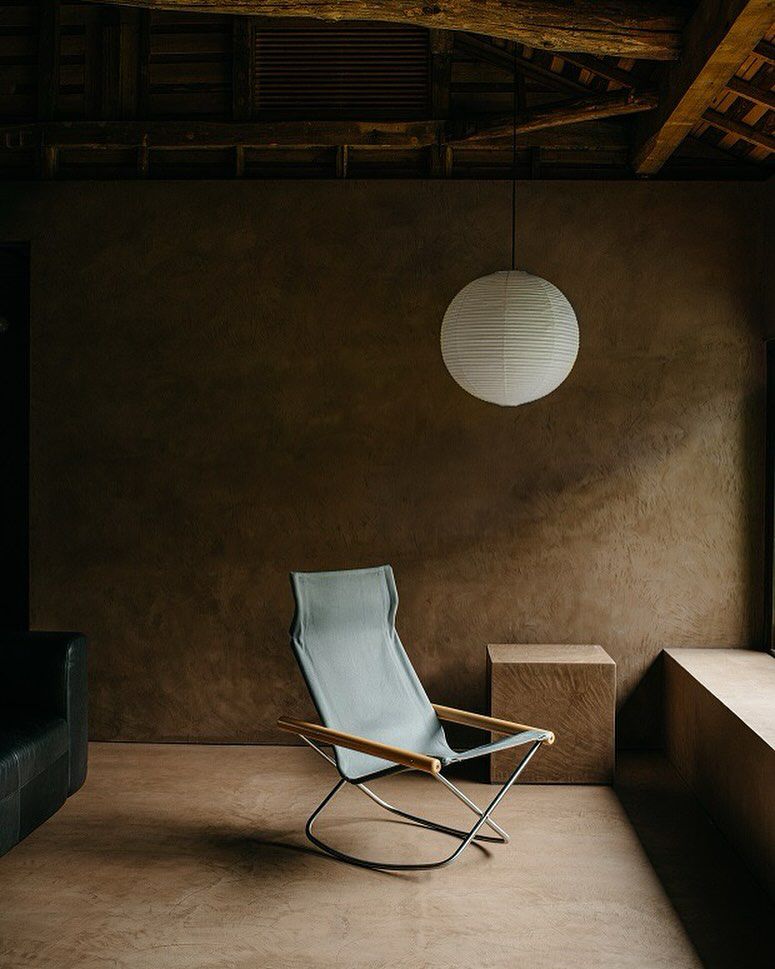 NychairX Rocking White Dark Brown