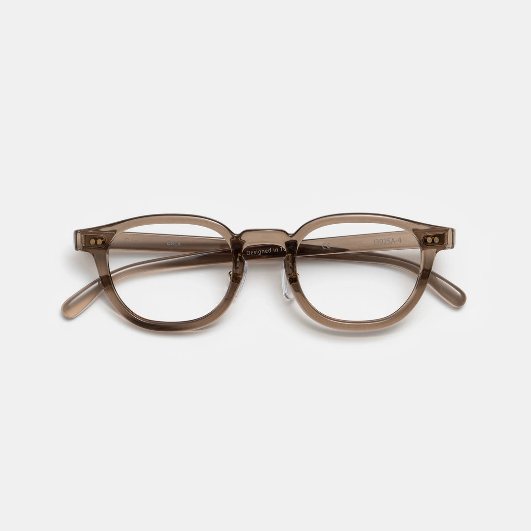 Ciqi Beck Gray Reading Glasses