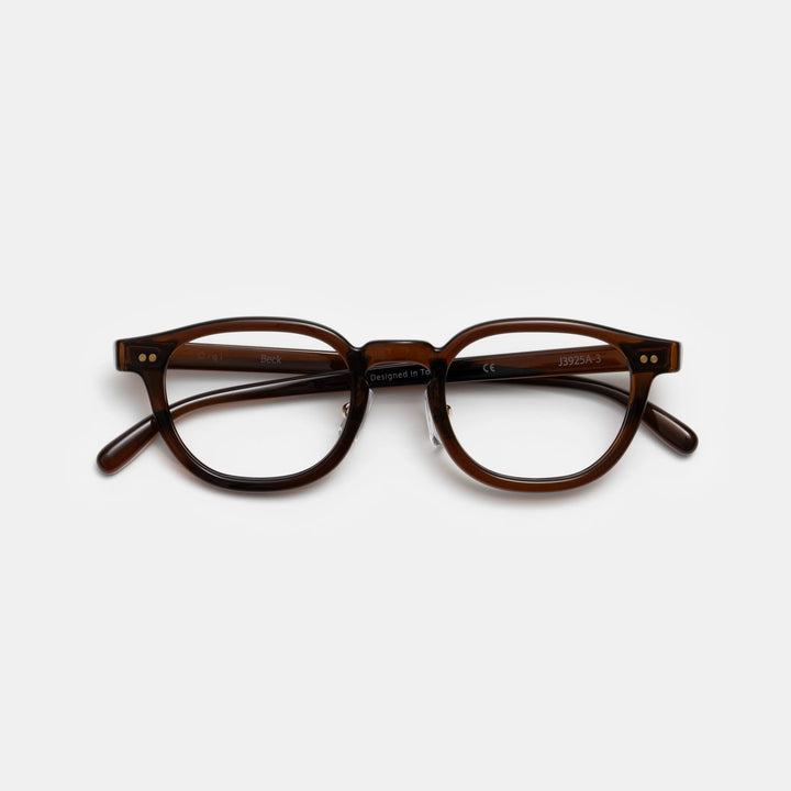 Ciqi Beck Brown Reading Glasses