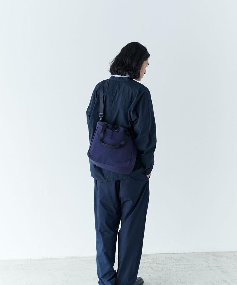 2Way Draw String Tote Dark Purple