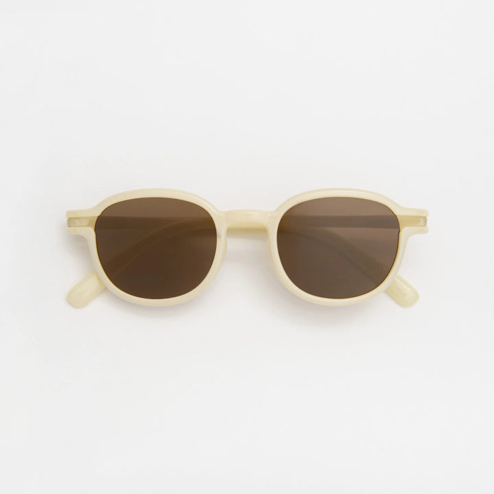 Ciqi 63247 Hein White / Brown Lens Sunglasses