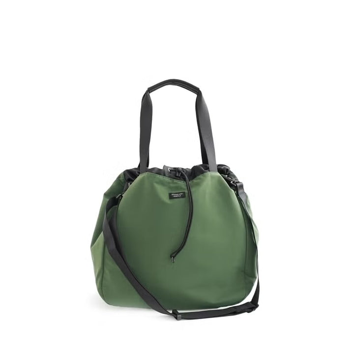 2Way Draw String Tote Green