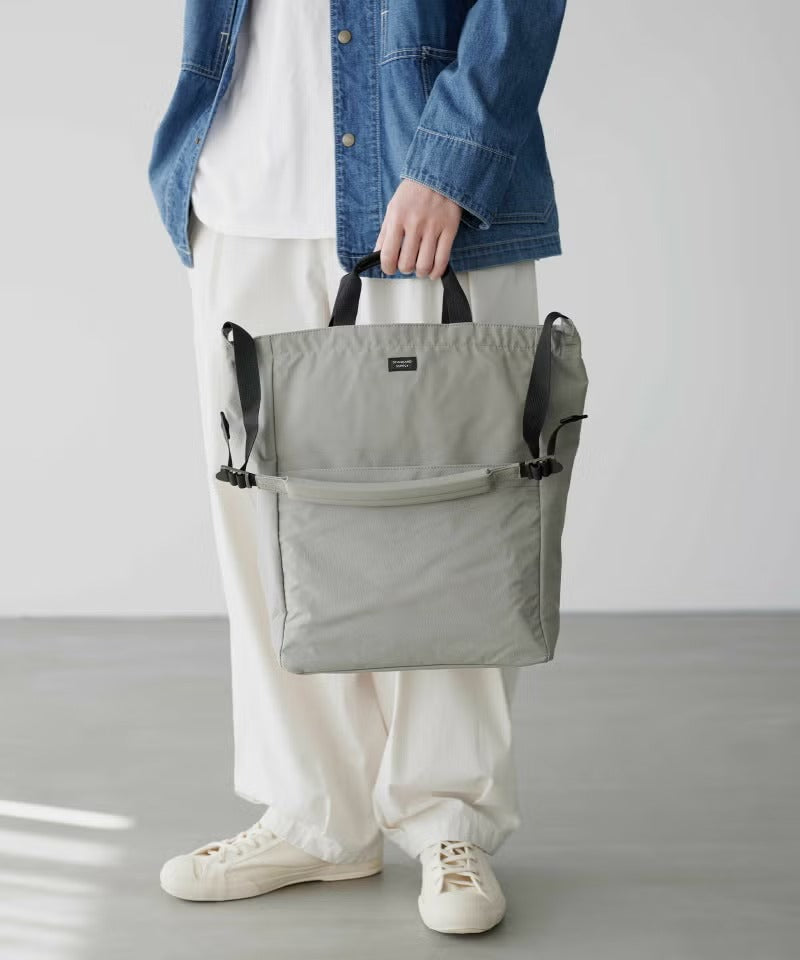 2WAY ZIP TOTE