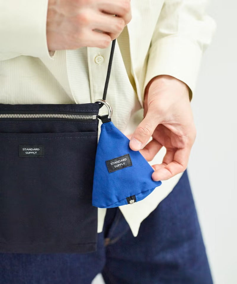 TRIANGLE CHARM POUCH