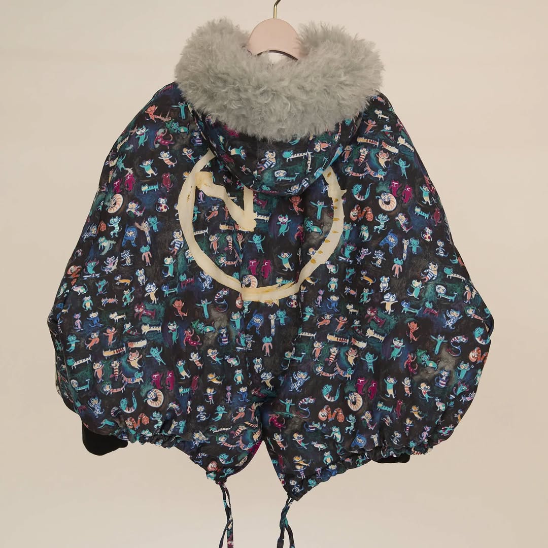 Jacket Many Cats