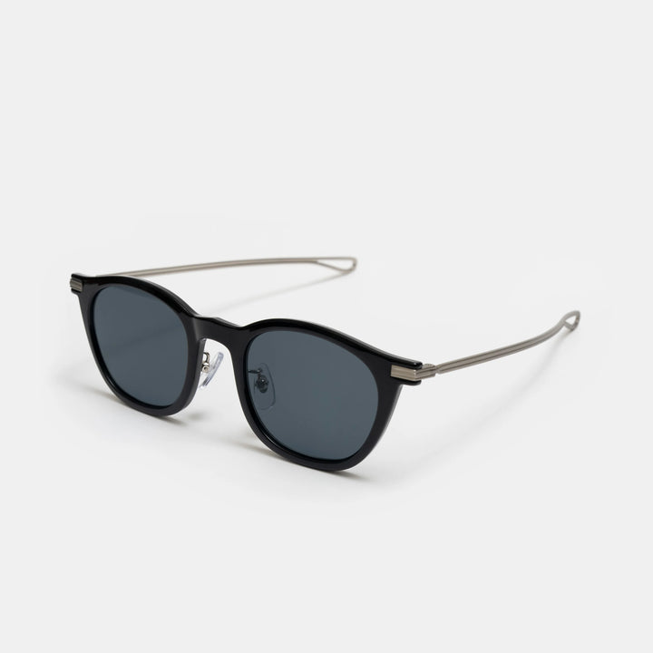 Ciqi Linda Black Sunglasses - Gray Lens