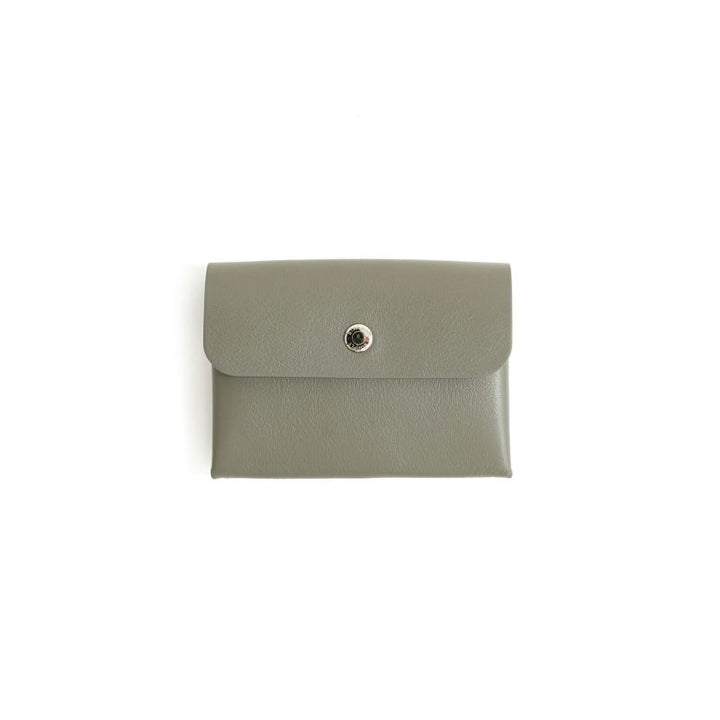 Standard Supply Pal Flap Wallet Grey Leather