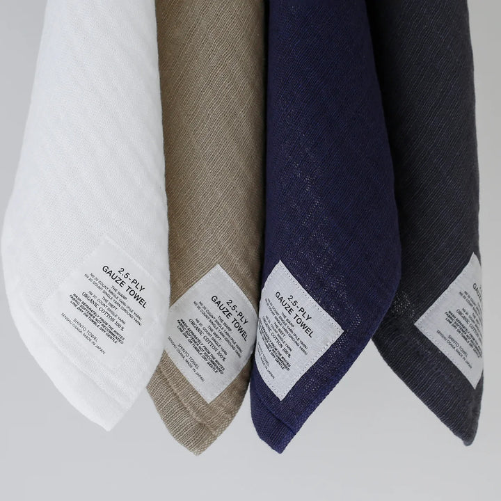 2.5 PLY GAUZE Washcloth Beige