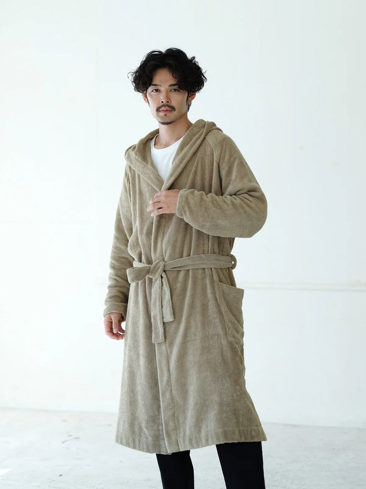 YUKINE BATHROBE KHAKI