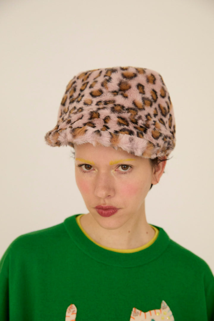 Animal fur cap TC25A-AA007