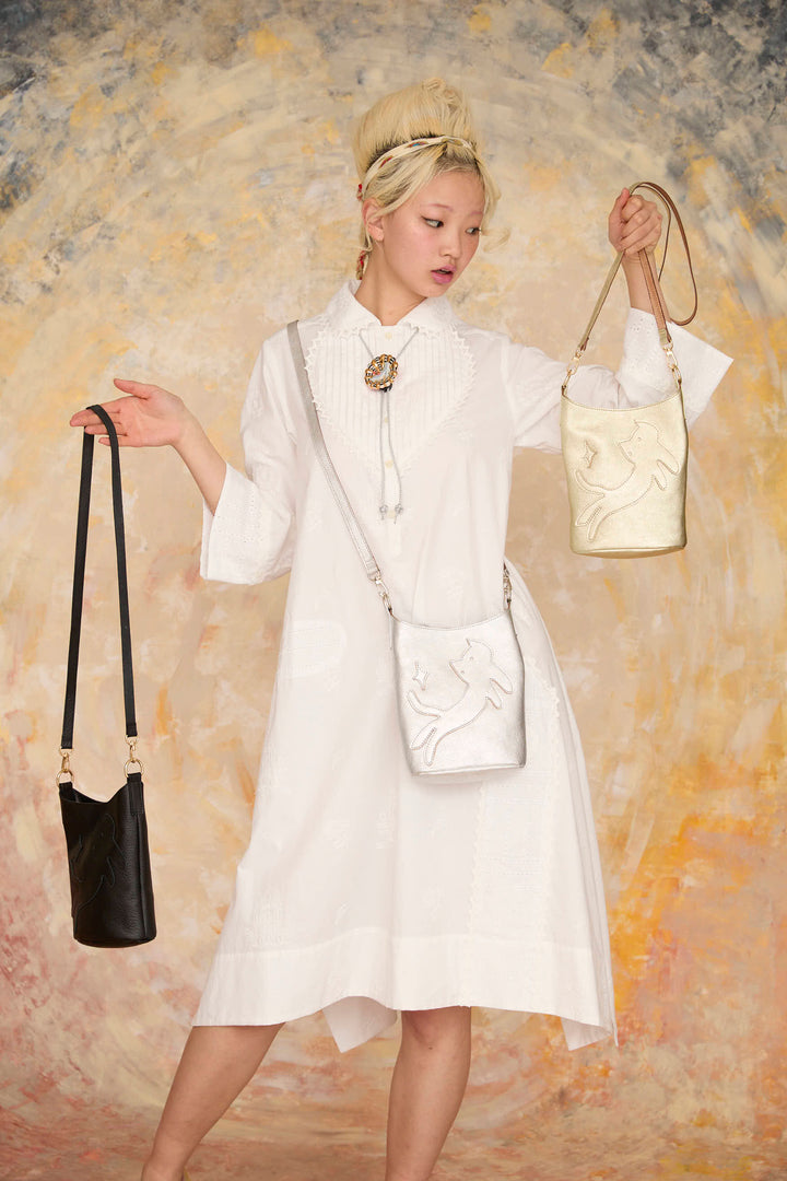 Kiraneko leather mini bag