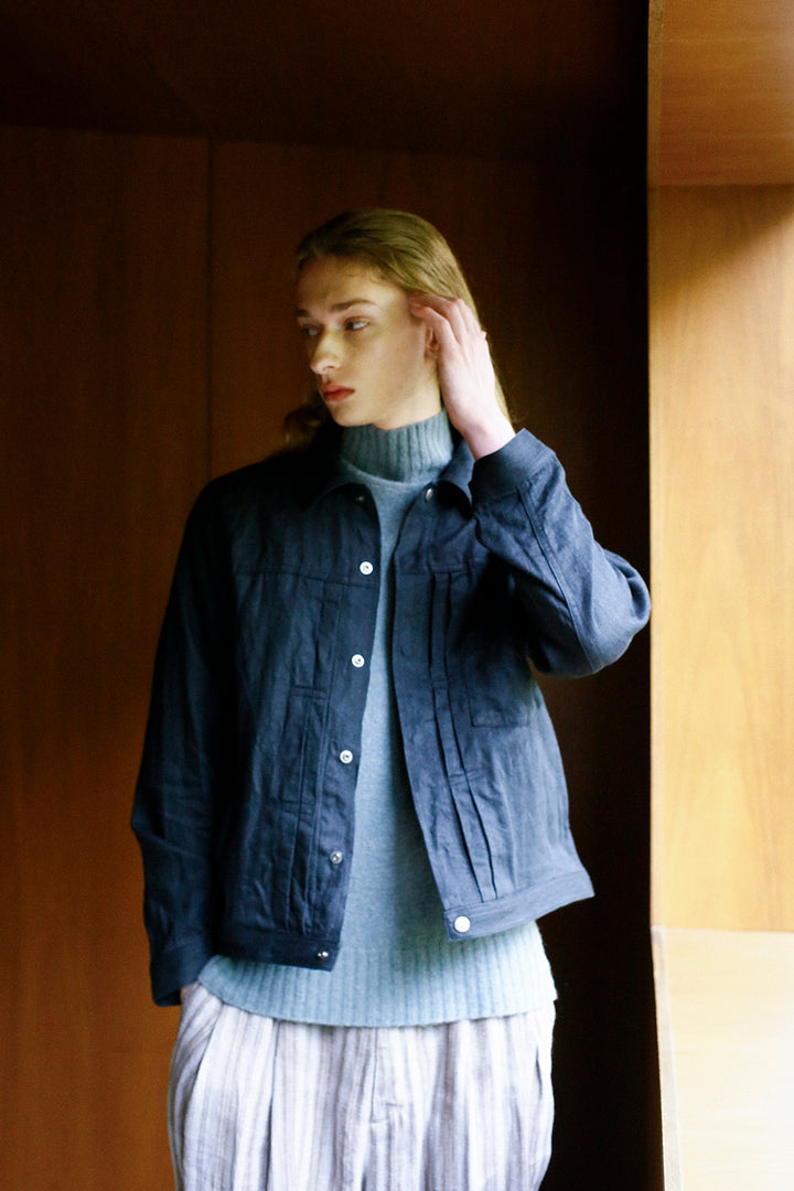 Vlas Blomme AW 25/26 - Jacket & High Neck Pullover