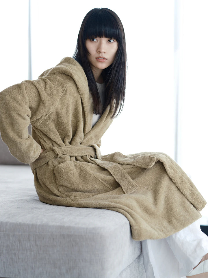 YUKINE BATHROBE KHAKI