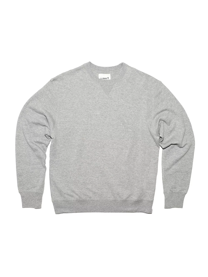 Regular fit Loop Wheel crew neck sweatshirt