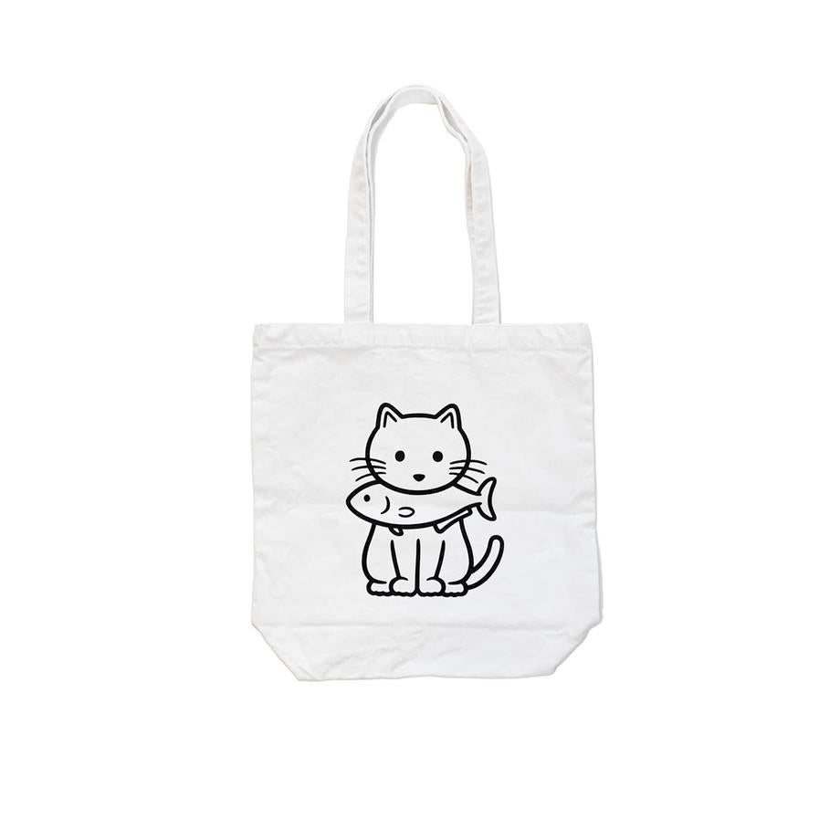 Noritake CAT WITH FISH Tote Bag