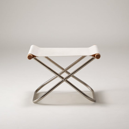 NychairX Ottoman White Natural