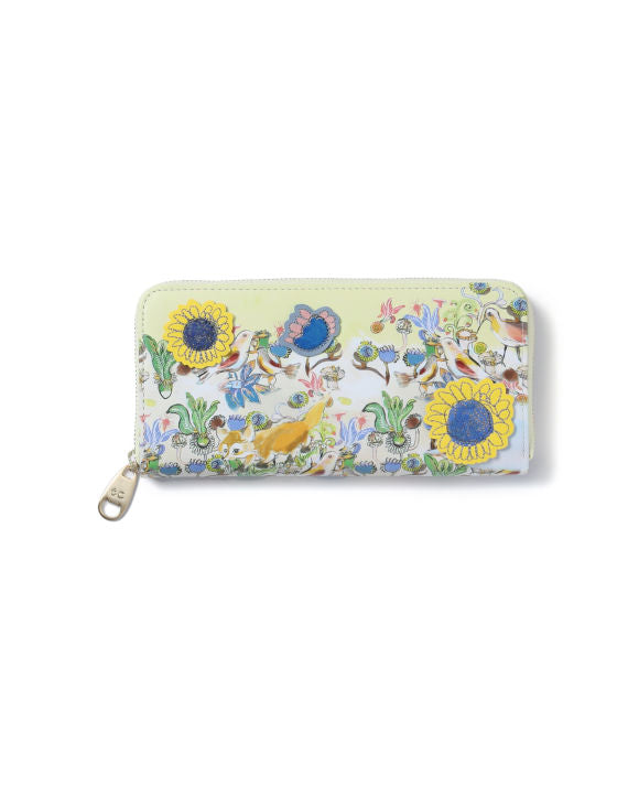 Tsumori Chisato Graphic Print Zip Long Wallet