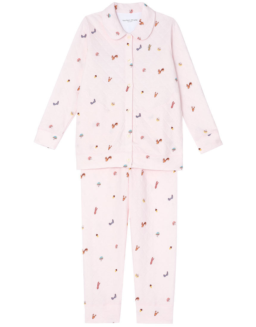 Tsumori Chisato Quilt pajama with animals print