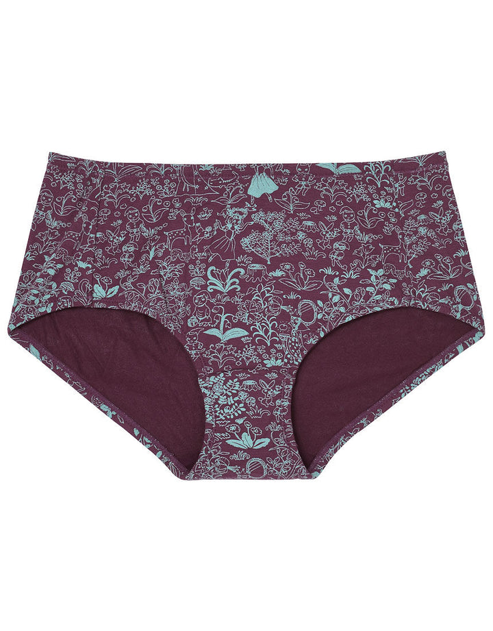 Tsumori Chisato Princess C Low waist panties dark purple