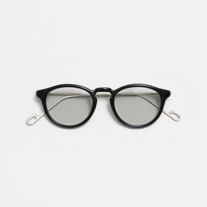 Evans Black Light Grey Lens Sunglasses