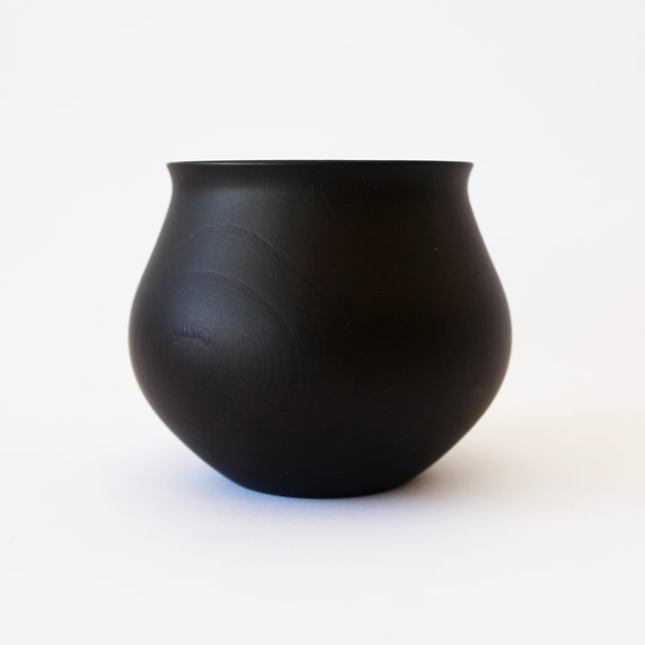 Wooden Coffee Cup Black